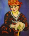 Madame Matisse madras rouge abstract fauvism Henri Matisse